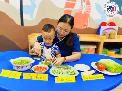🥬🍅HỌC CÁCH TRỘN SALAD CÙNG BÉ #GLOBESTAR