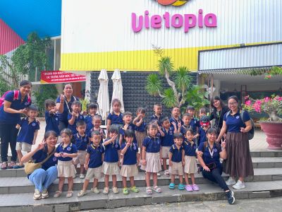THAM QUAN DÃ NGOẠI VIETOPIA - CHẤP CÁNH ƯỚC MƠ NGHỀ NGHIỆP CHO BÉ GLOBE   🌈❤️