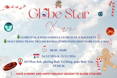 ❄️🎄CÙNG GLOBE STAR ĐÓN MÙA LỄ HỘI LỘNG LẪY NHẤT TRONG NĂM TẠI LỄ HỘI GLOBE STAR X-MAS
