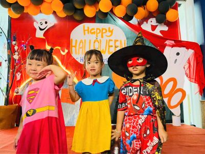 BÉ GLOBE STAR CHÀO ĐÓN LỄ HỖI HALLOWEEN NHƯ THẾ NÀO?